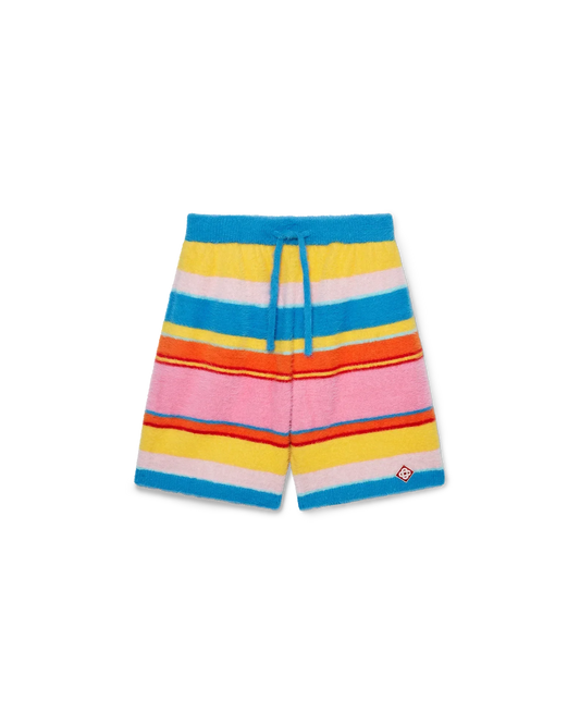 Fluffy Stripe Oversized Shorts | Casablanca Paris | Image 1
