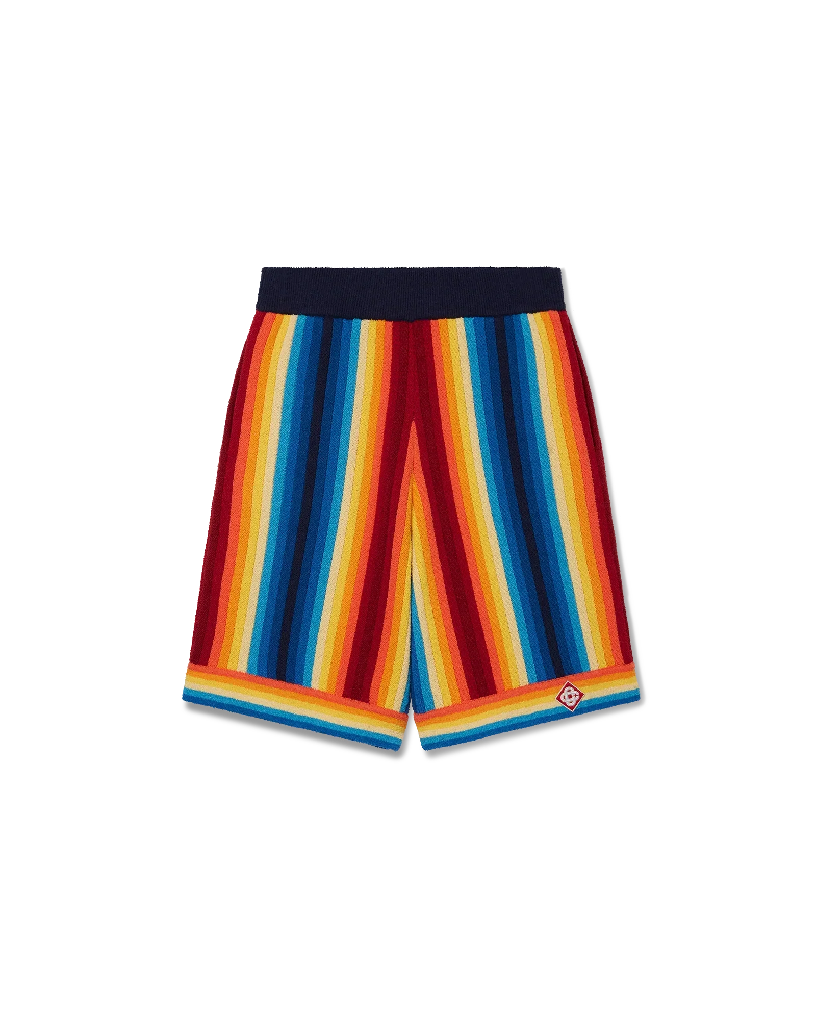 Gradient Stripe Towelling Shorts | Casablanca Paris | Image 1