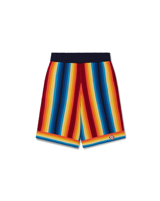 Gradient Stripe Towelling Shorts | Casablanca Paris | Image 1