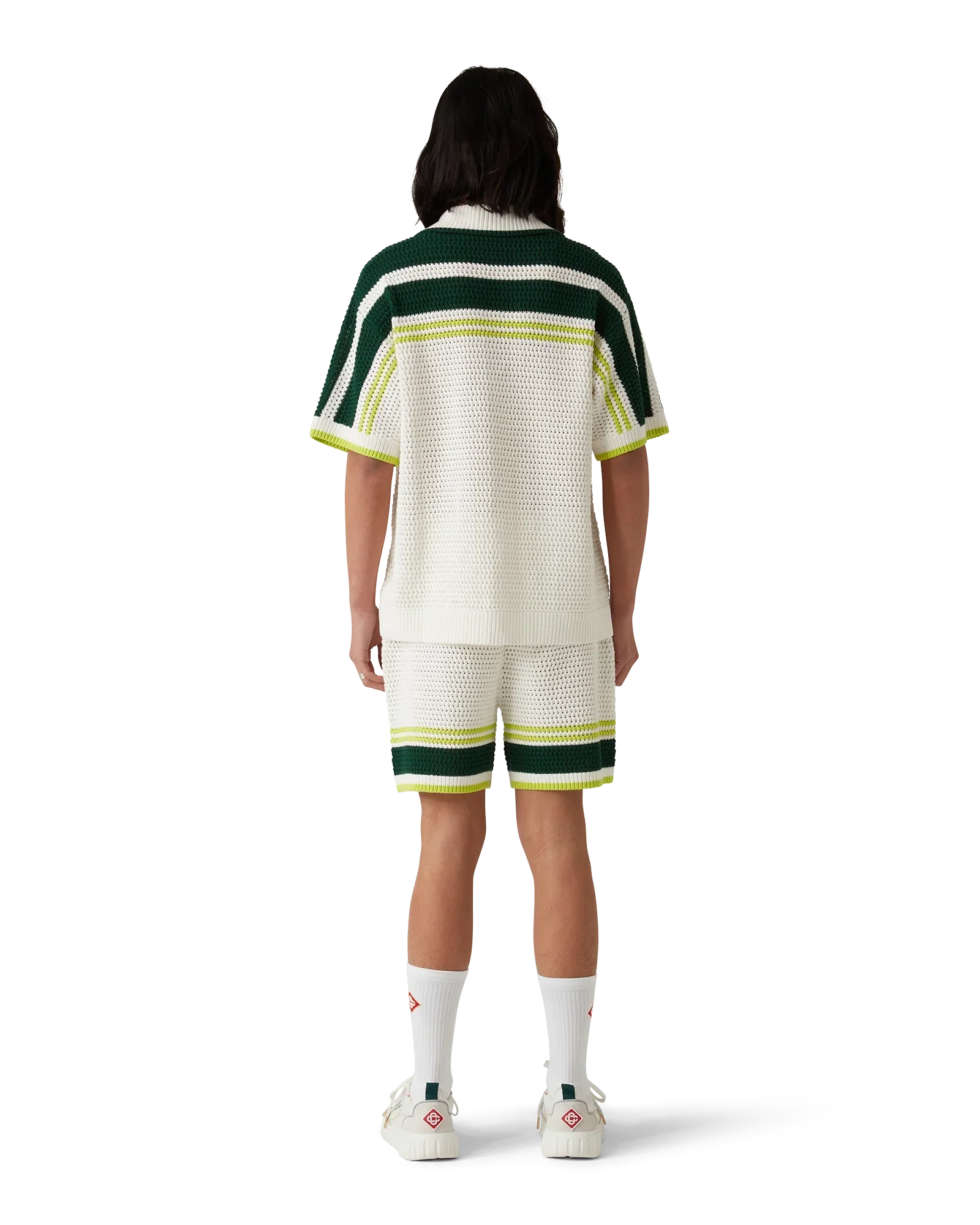 Tennis Crochet Shorts | Casablanca Paris | Image 3