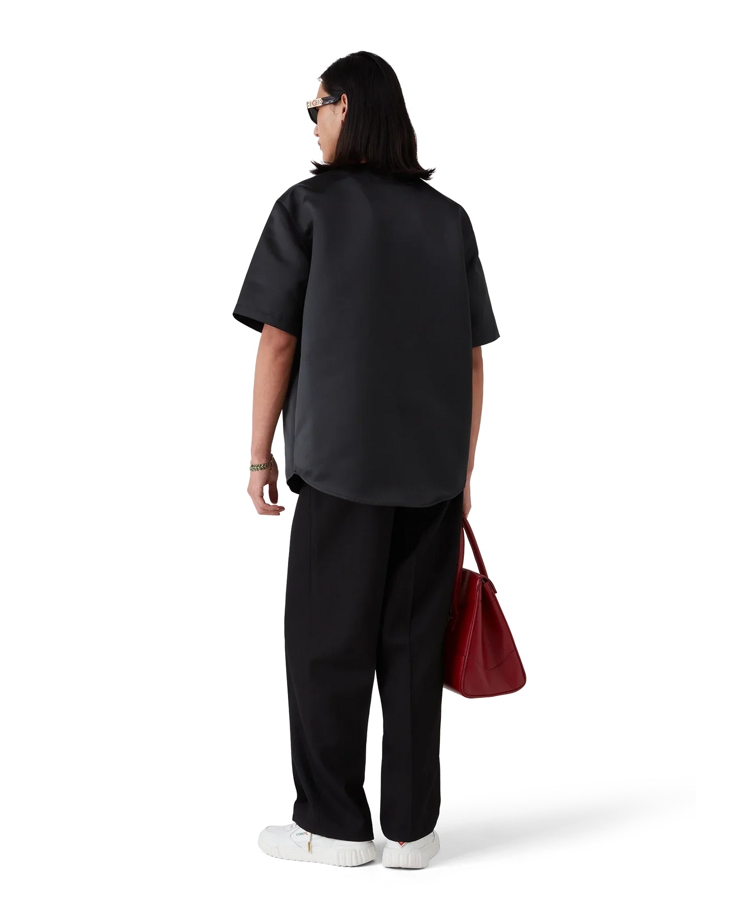 Gothic Baseball Short Sleeve Shirt | Casablanca Paris | Image 3