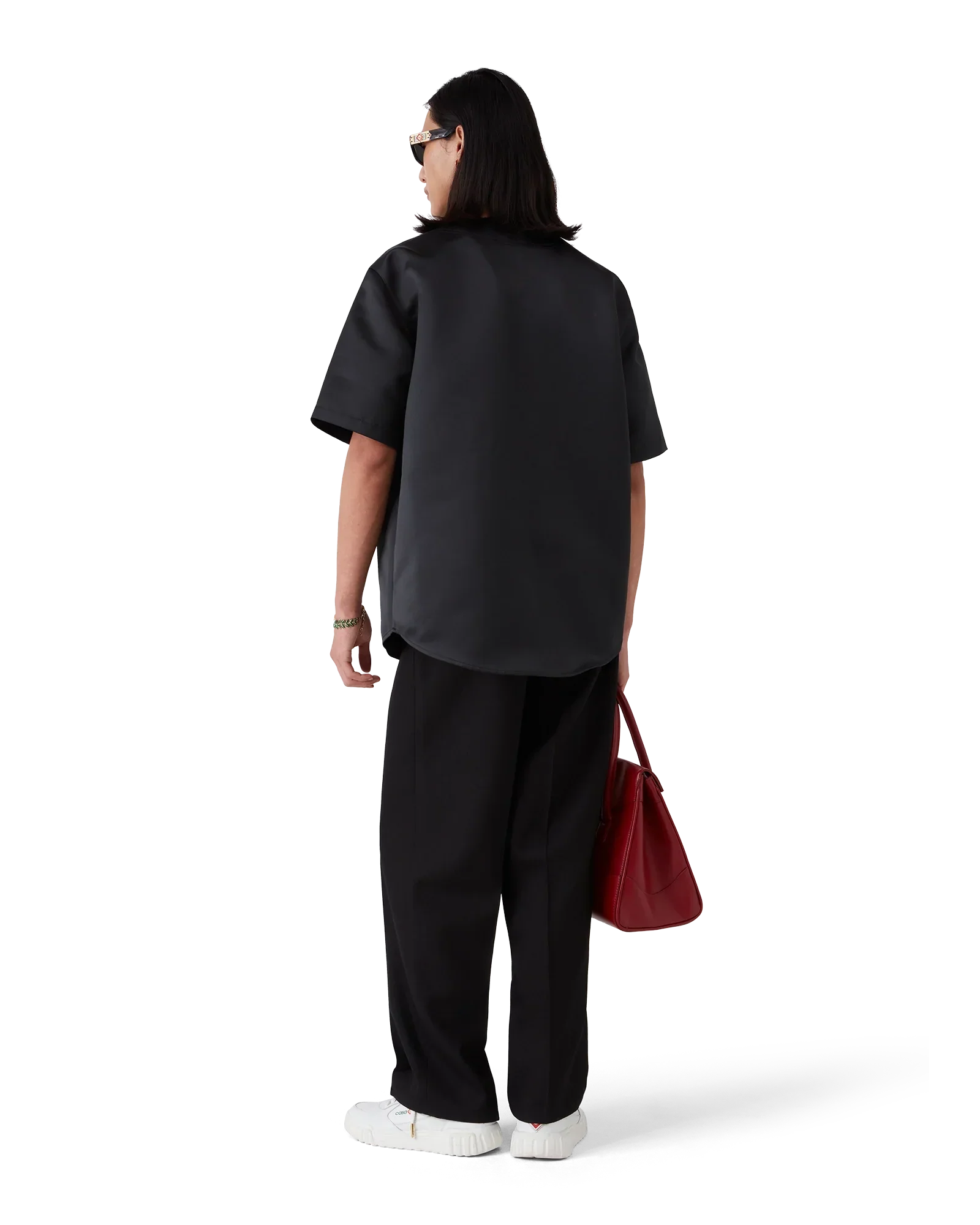 Gothic Baseball Short Sleeve Shirt | Casablanca Paris | Image 3