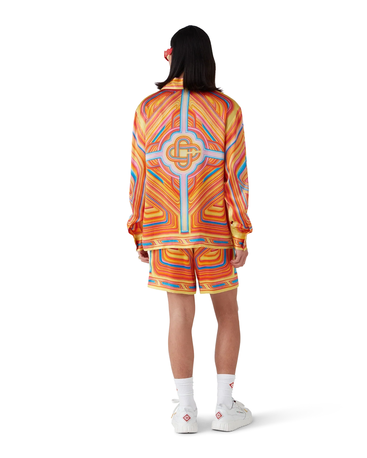 Low Rider Silk Shorts | Casablanca Paris | Image 3