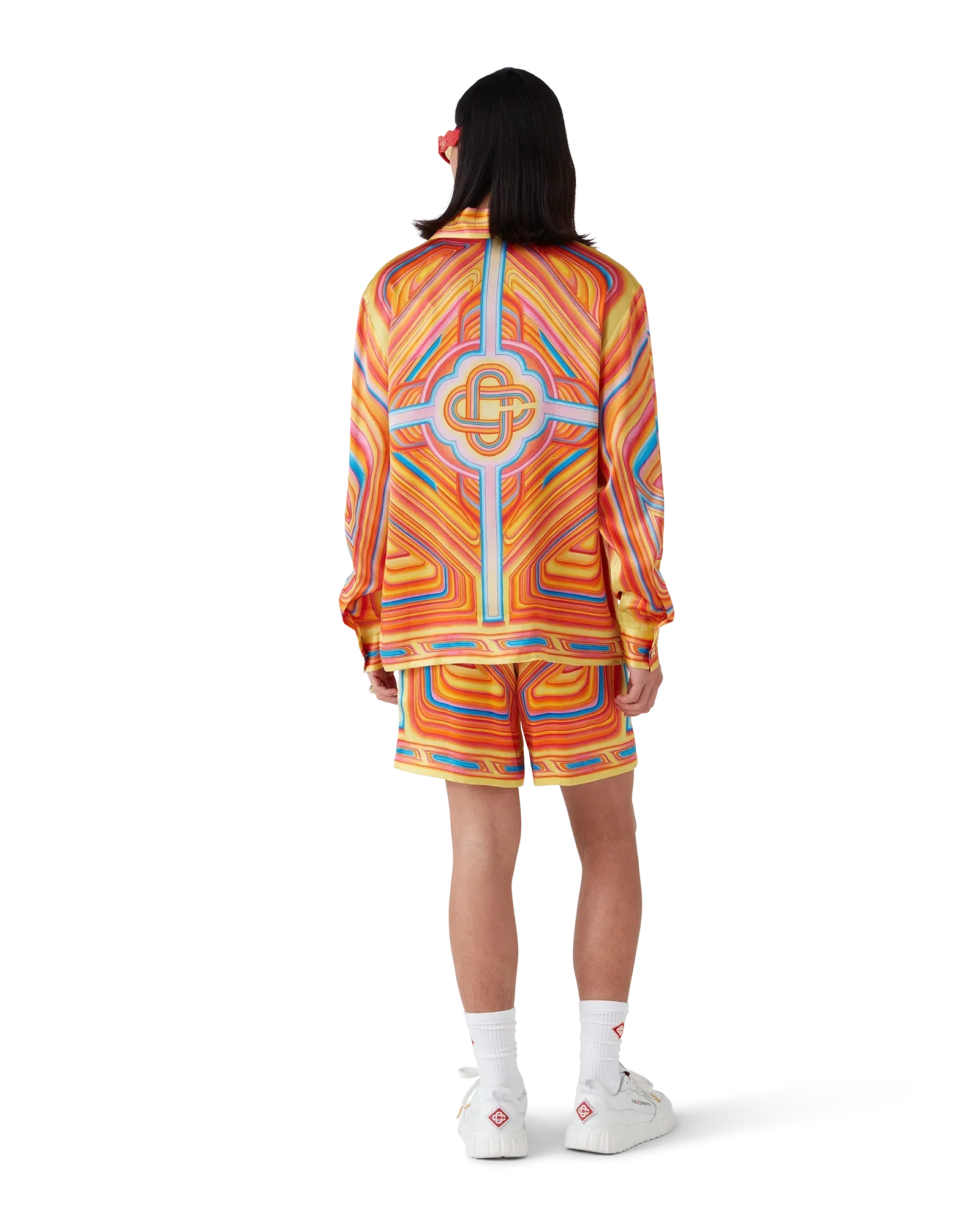 Low Rider Silk Shorts | Casablanca Paris | Image 3