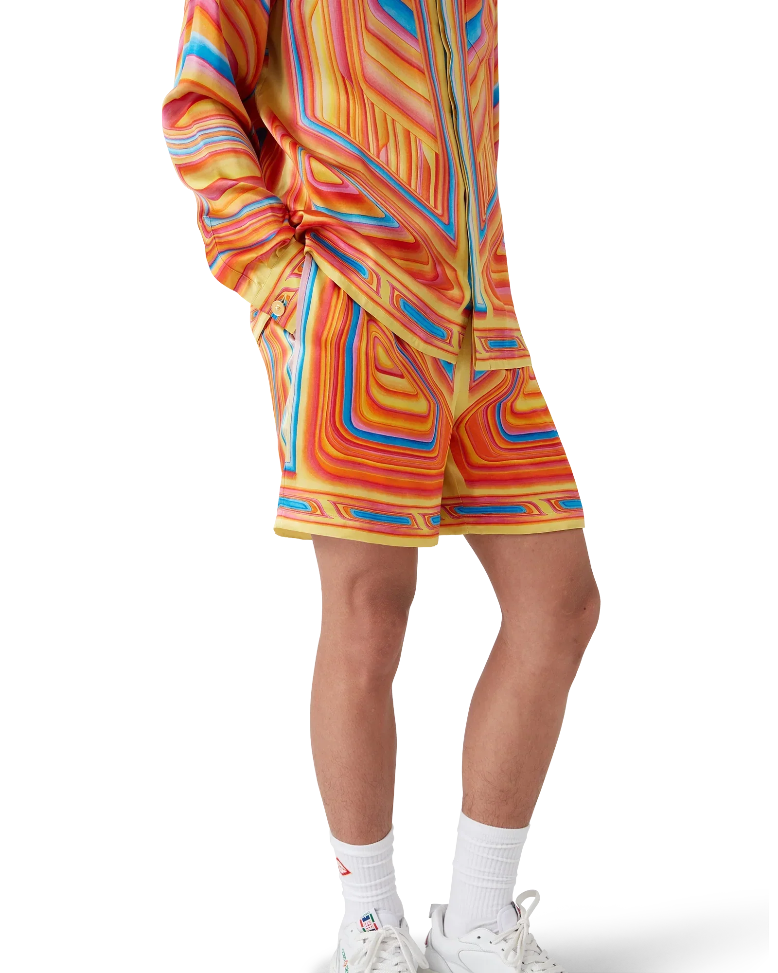 Low Rider Silk Shorts | Casablanca Paris | Image 4