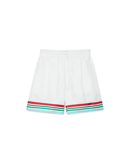 Casa Way World Series Silk Shorts | Casablanca Paris | Image 1