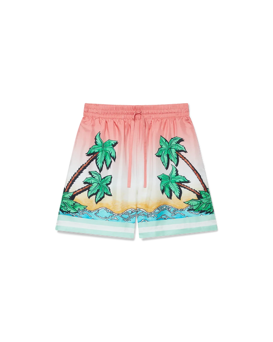 Tennis Club Silk Shorts | Casablanca Paris | Image 1