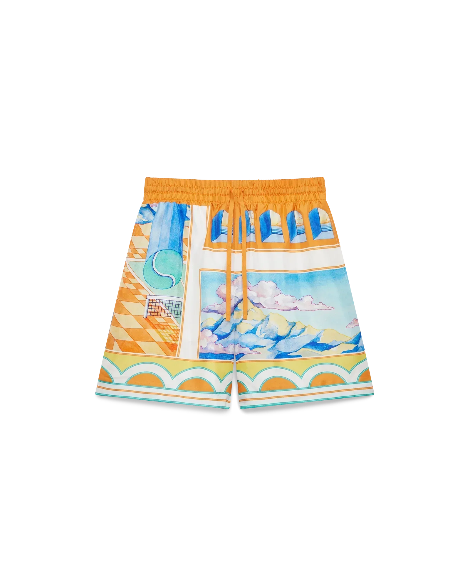 Surreal Pool Silk Shorts | Casablanca Paris | Image 1