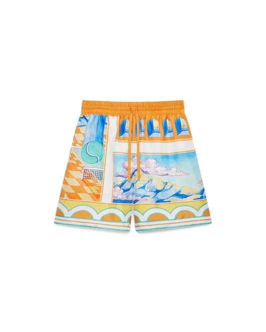 Surreal Pool Silk Shorts | Casablanca Paris | Image 1