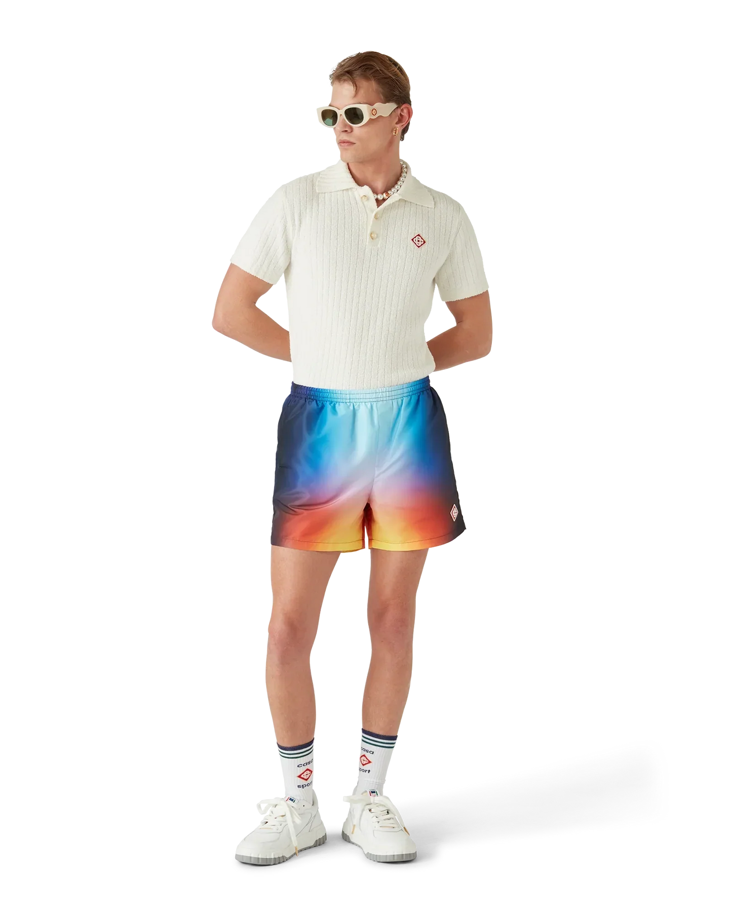 Tie Dye Swim Shorts | Casablanca Paris | Image 2