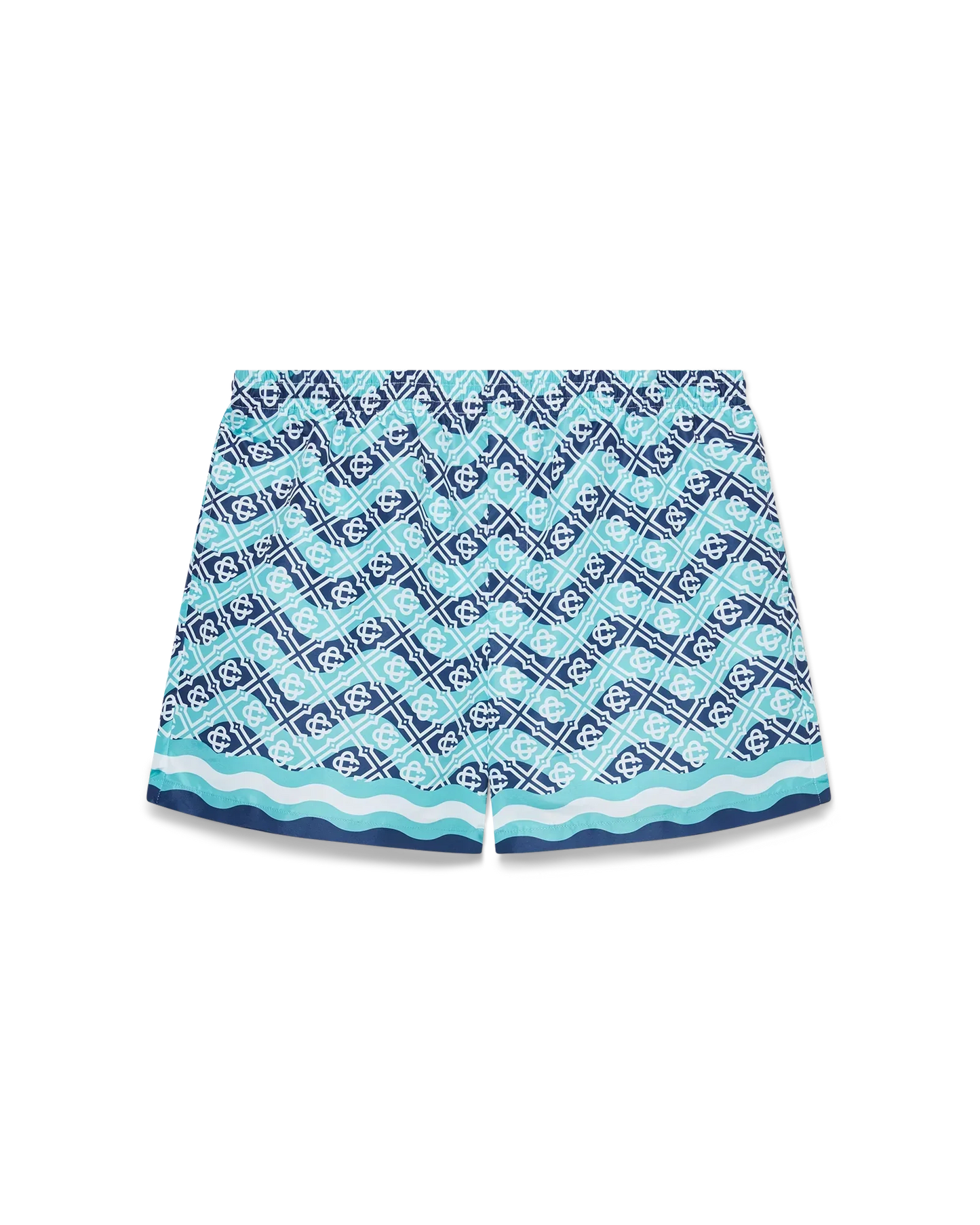 Monogram Wave Swim Shorts | Casablanca Paris | Image 1