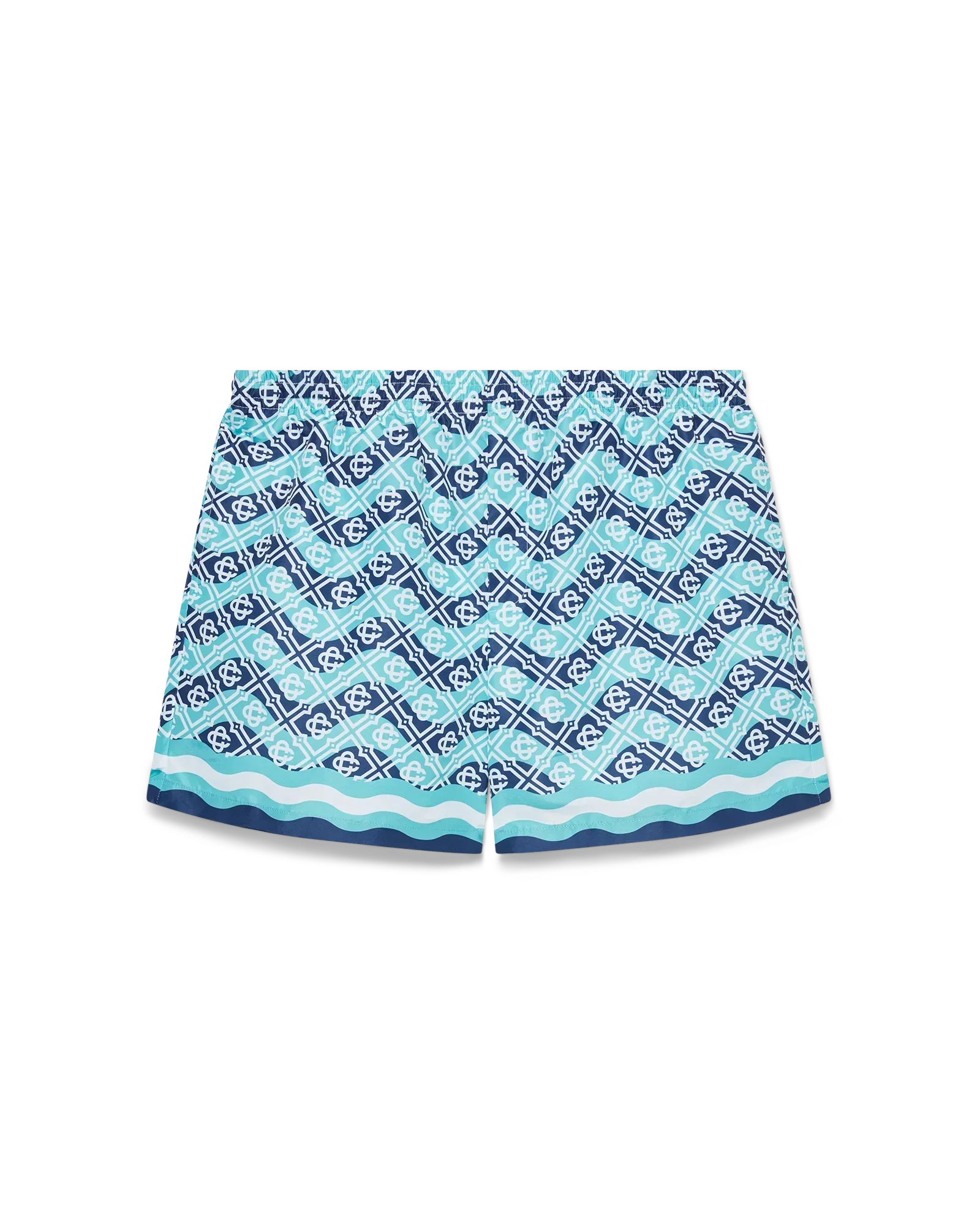 Monogram Wave Swim Shorts | Casablanca Paris | Image 1