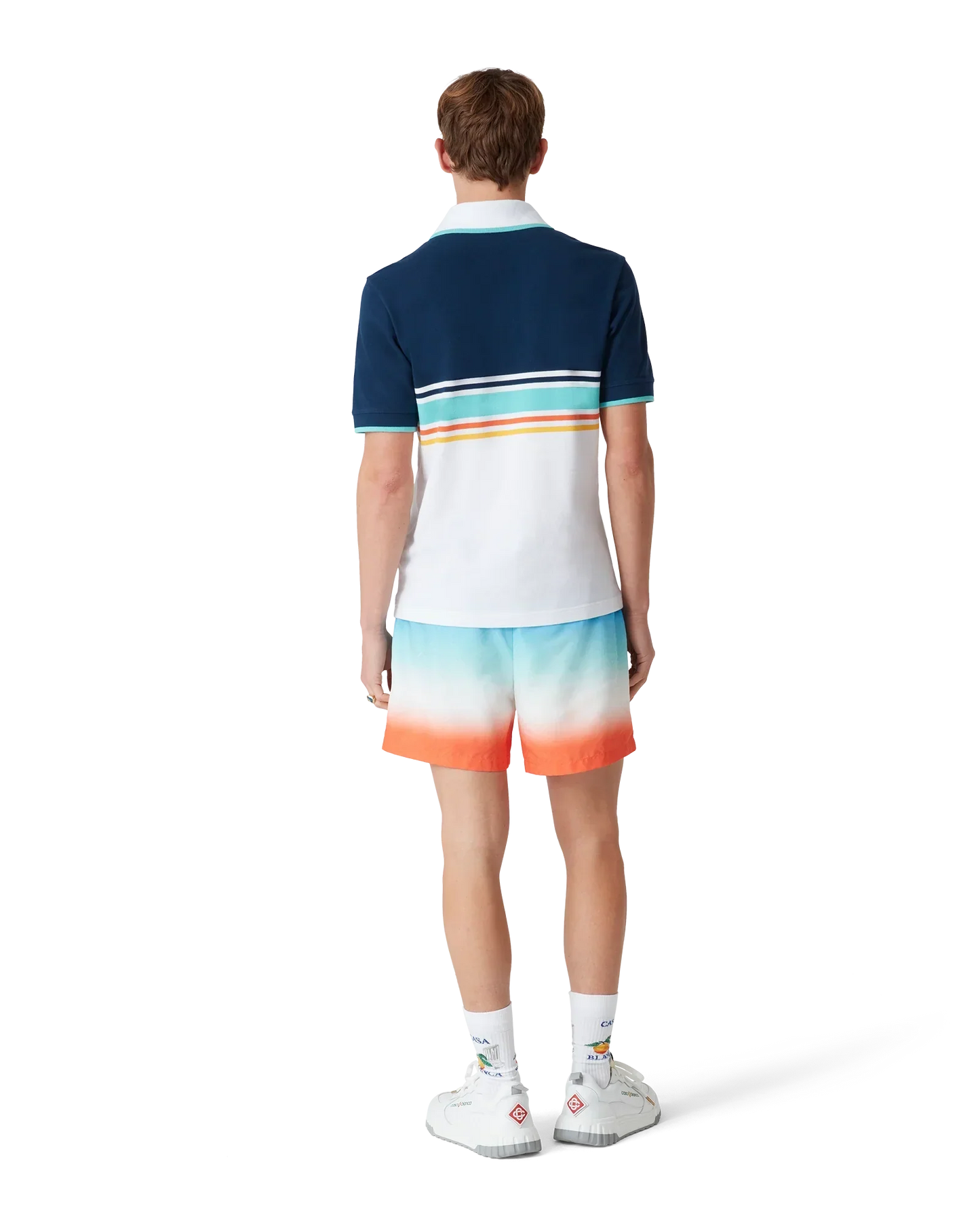 Gradient Jacquard Swim Shorts | Casablanca Paris | Image 3