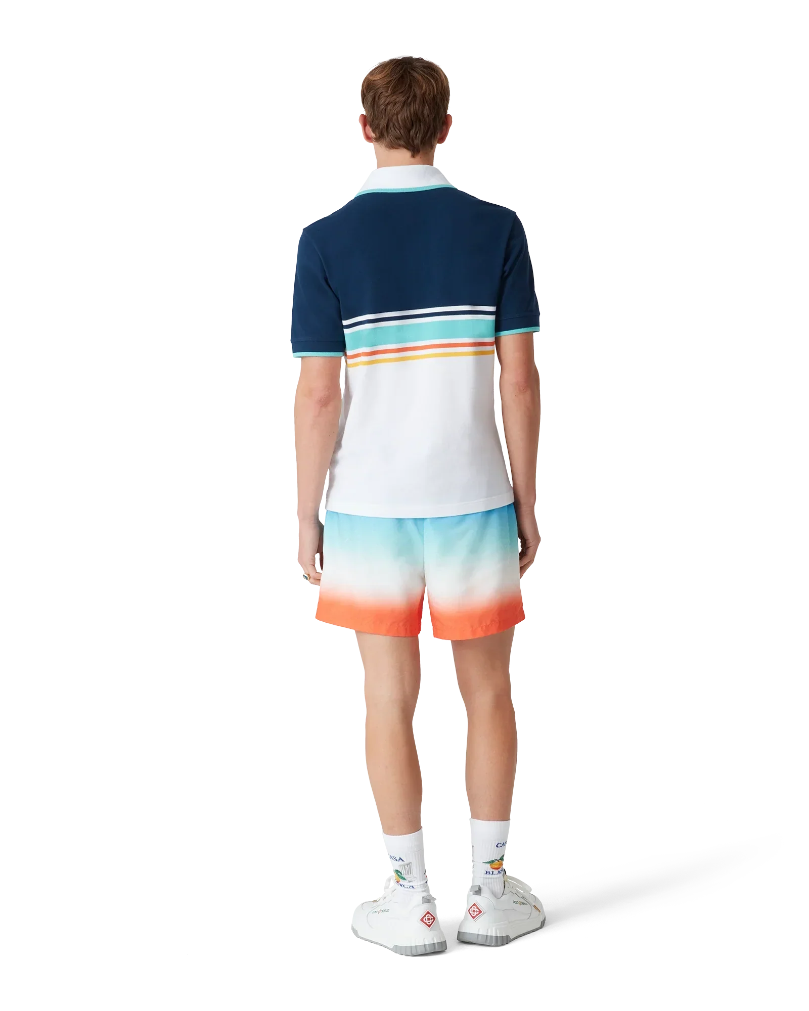 Gradient Jacquard Swim Shorts | Casablanca Paris | Image 3
