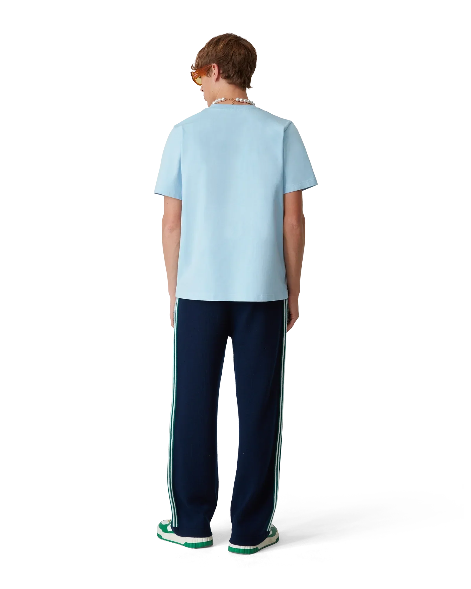 Metaphysical Tennis Icon Short Sleeve T-Shirt | Casablanca Paris | Image 3