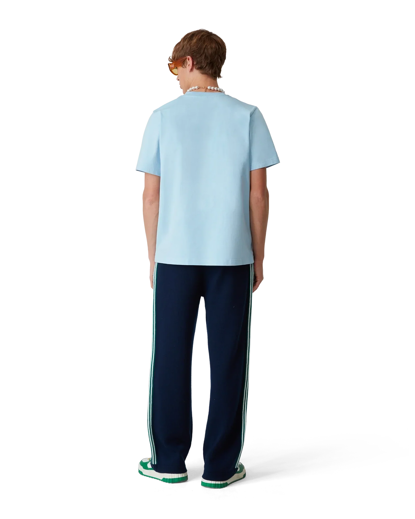 Metaphysical Tennis Icon Short Sleeve T-Shirt | Casablanca Paris | Image 7