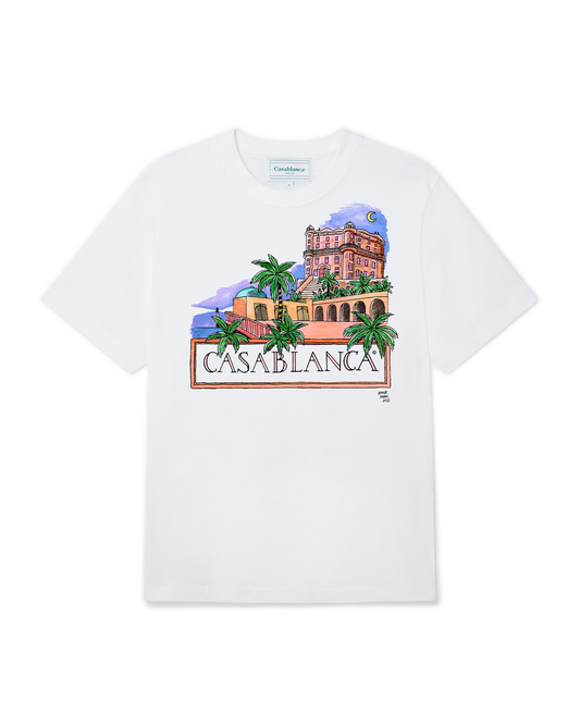 Amour Maroc Short Sleeve T-Shirt | Casablanca Paris | Image 1