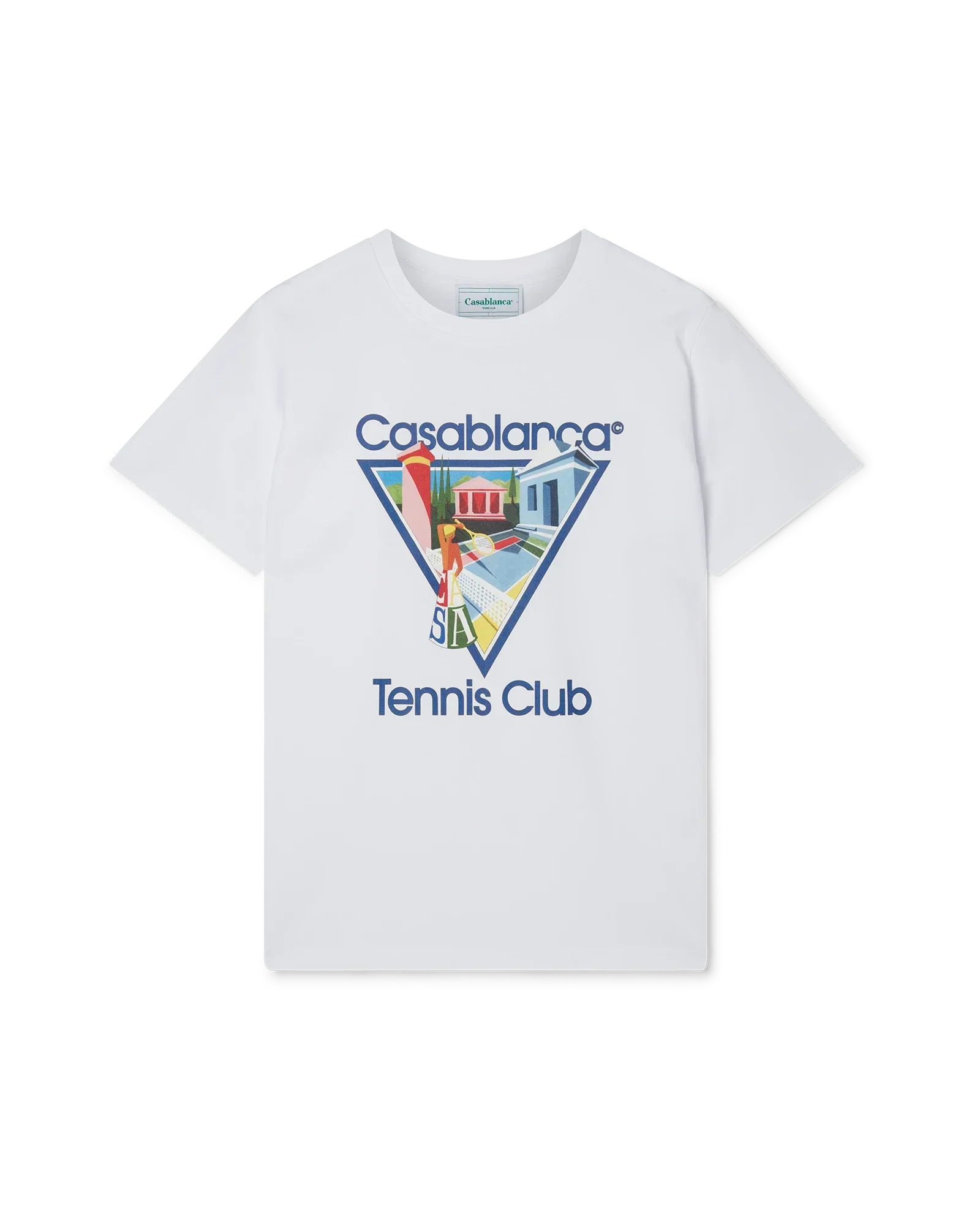 La Joueuse Short Sleeve T-Shirt | Casablanca Paris | Image 1