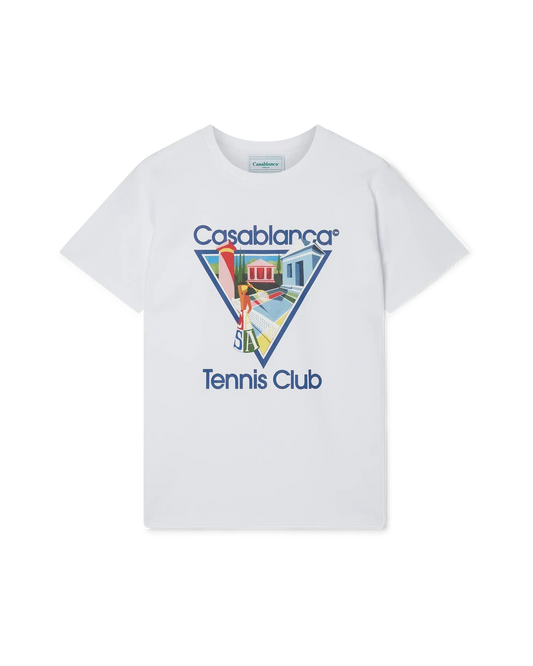 La Joueuse Short Sleeve T-Shirt | Casablanca Paris | Image 1