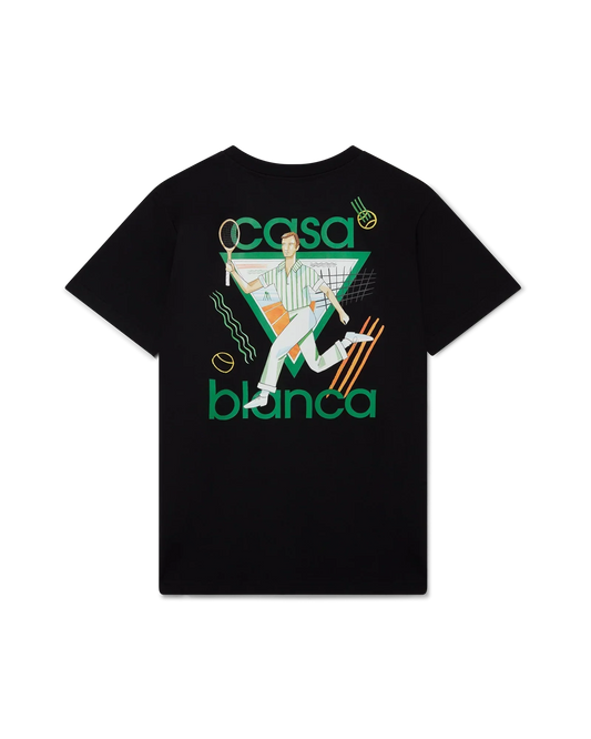 Le Jeu Short Sleeve T-Shirt | Casablanca Paris | Image 1