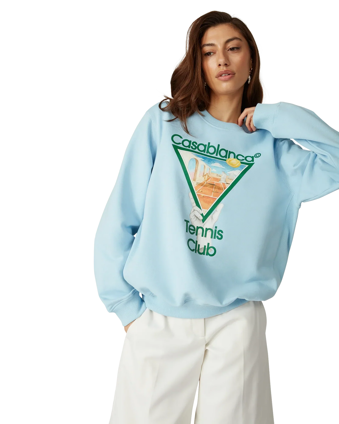 Metaphysical Tennis Icon Sweatshirt | Casablanca Paris | Image 8