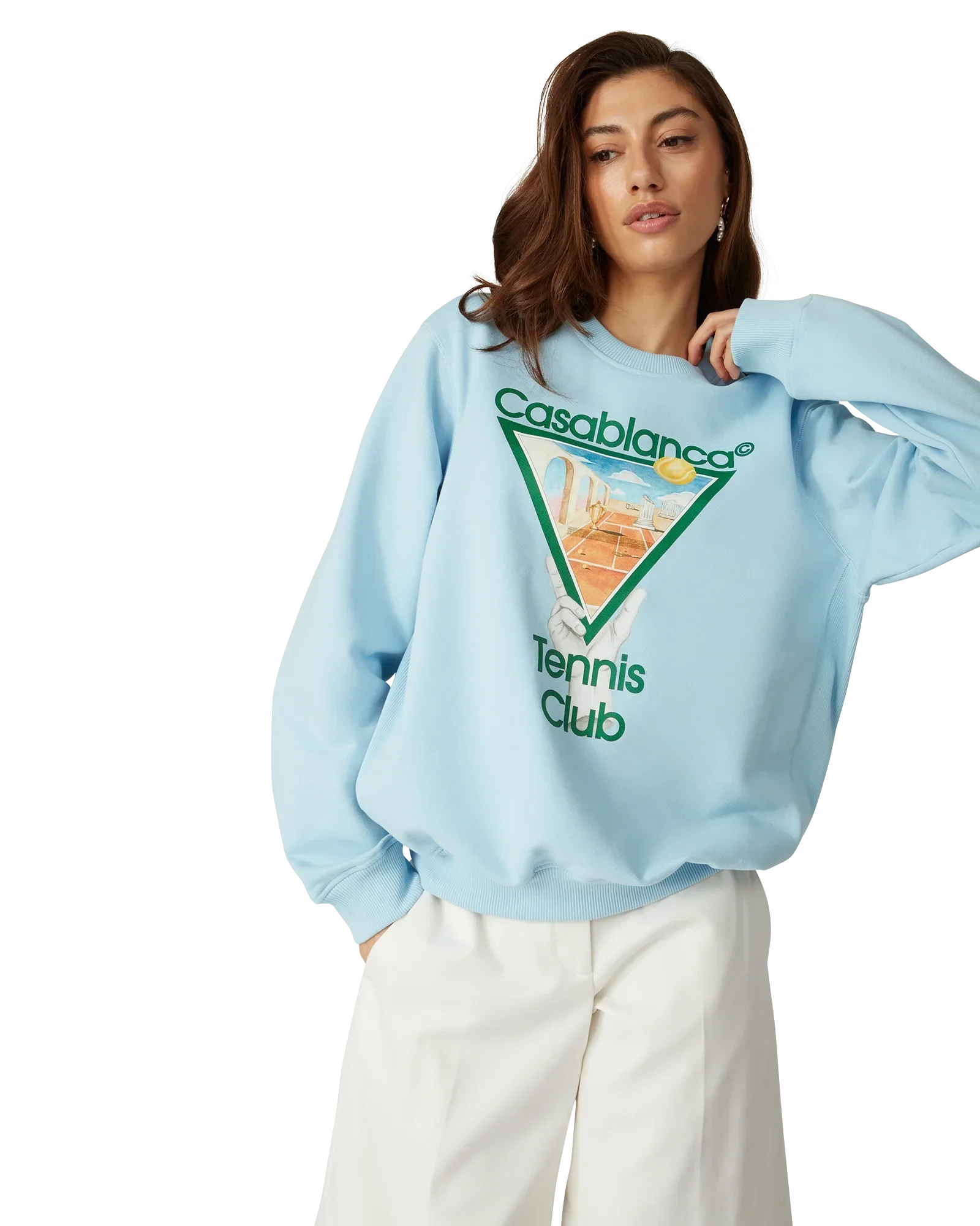 Metaphysical Tennis Icon Sweatshirt | Casablanca Paris | Image 8