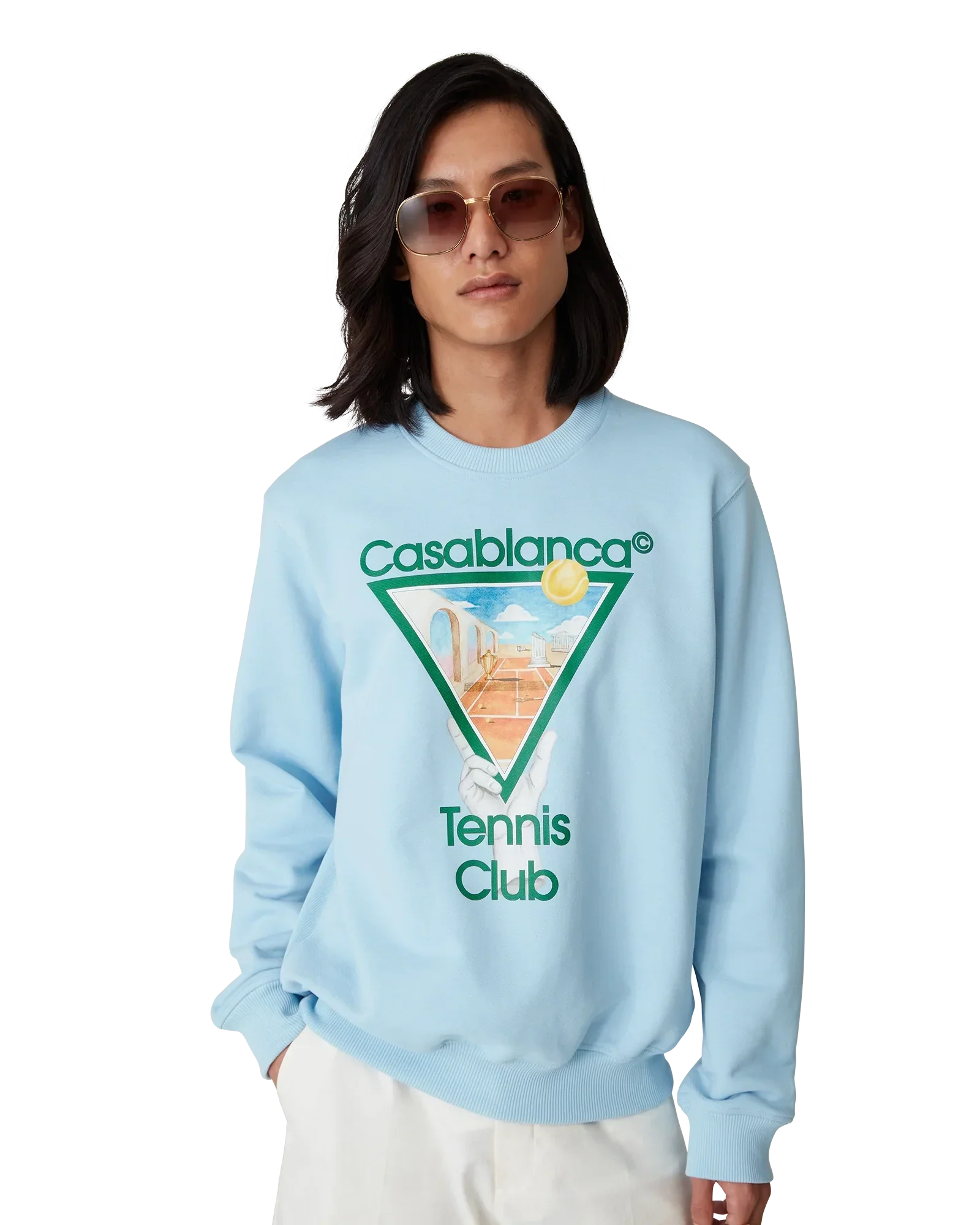 Metaphysical Tennis Icon Sweatshirt | Casablanca Paris | Image 5