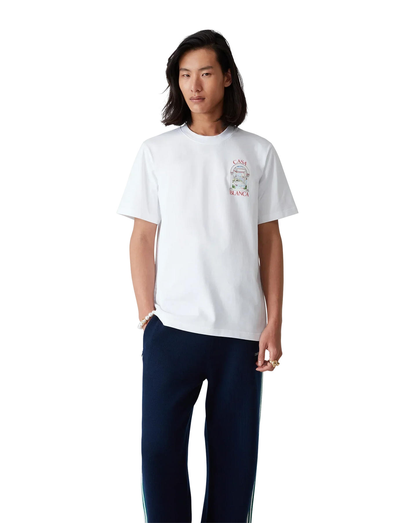 Le Passage Short Sleeve T-Shirt | Casablanca Paris | Image 4