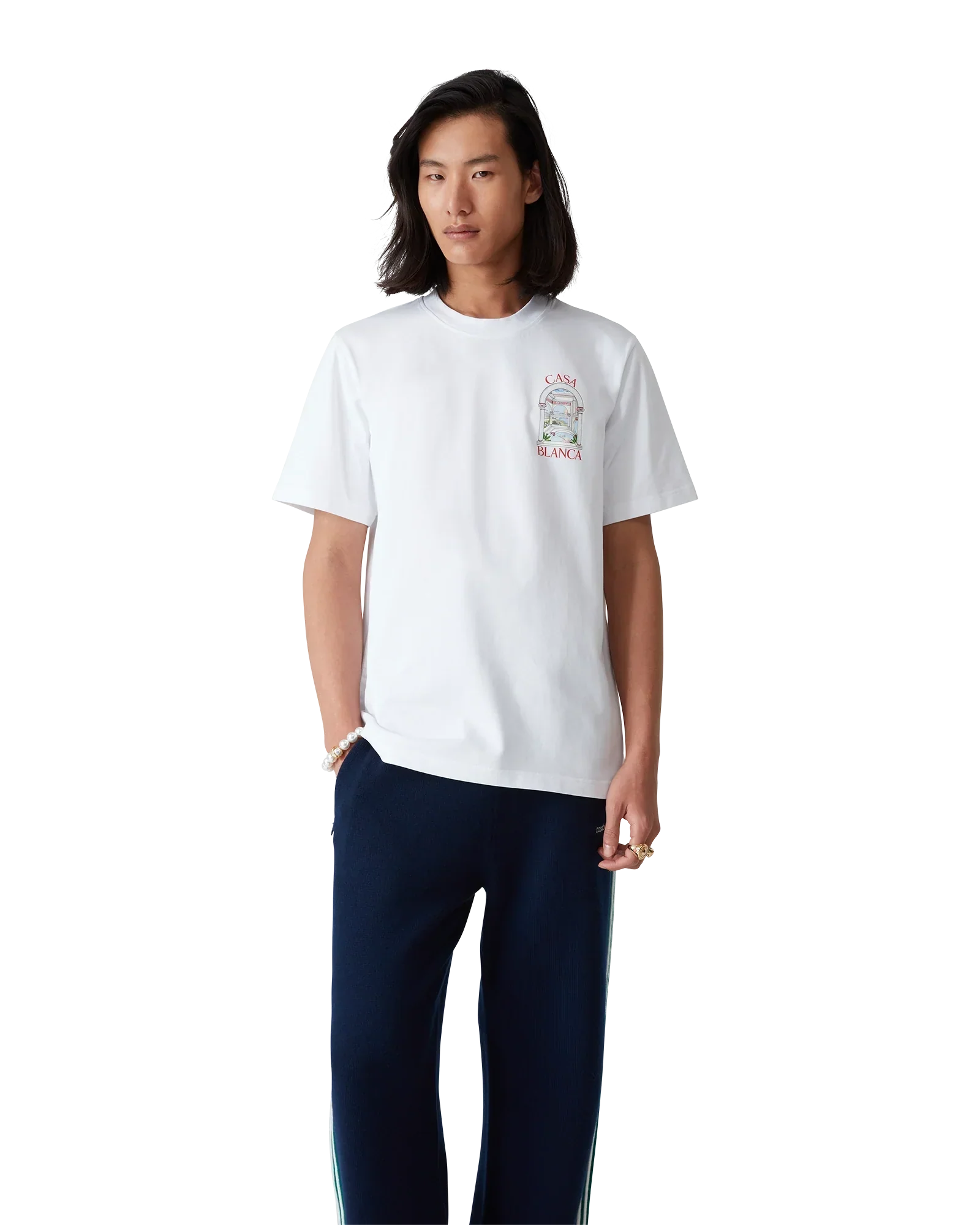 Le Passage Short Sleeve T-Shirt | Casablanca Paris | Image 4