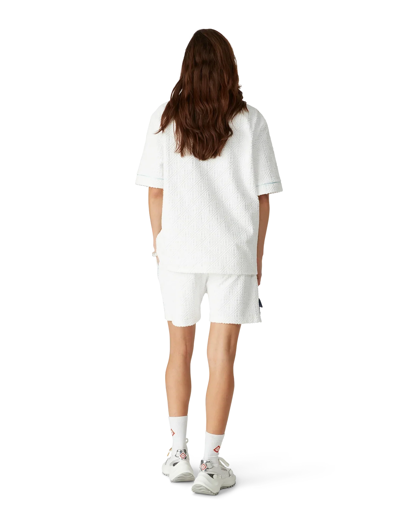 Monogram Short Sleeve Towelling Shirt | Casablanca Paris | Image 7