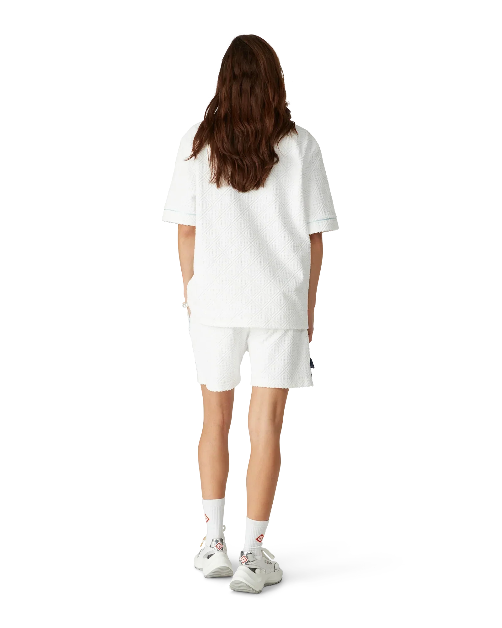Monogram Short Sleeve Towelling Shirt | Casablanca Paris | Image 7