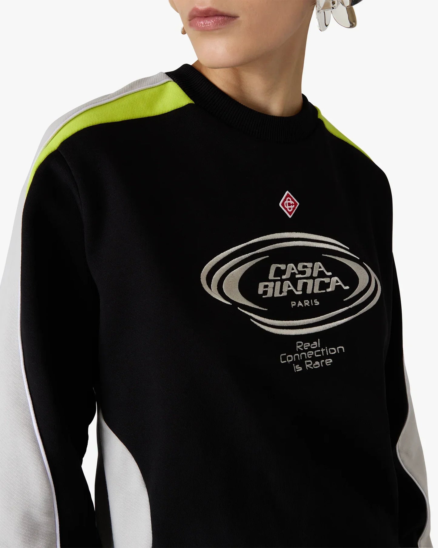 Colourblock Long Sleeve Sweatshirt | Casablanca Paris | Image 5
