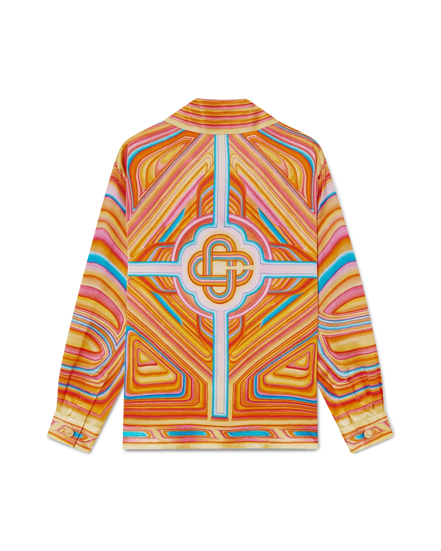Low Rider Long Sleeve Silk Shirt | Casablanca Paris | Image 1