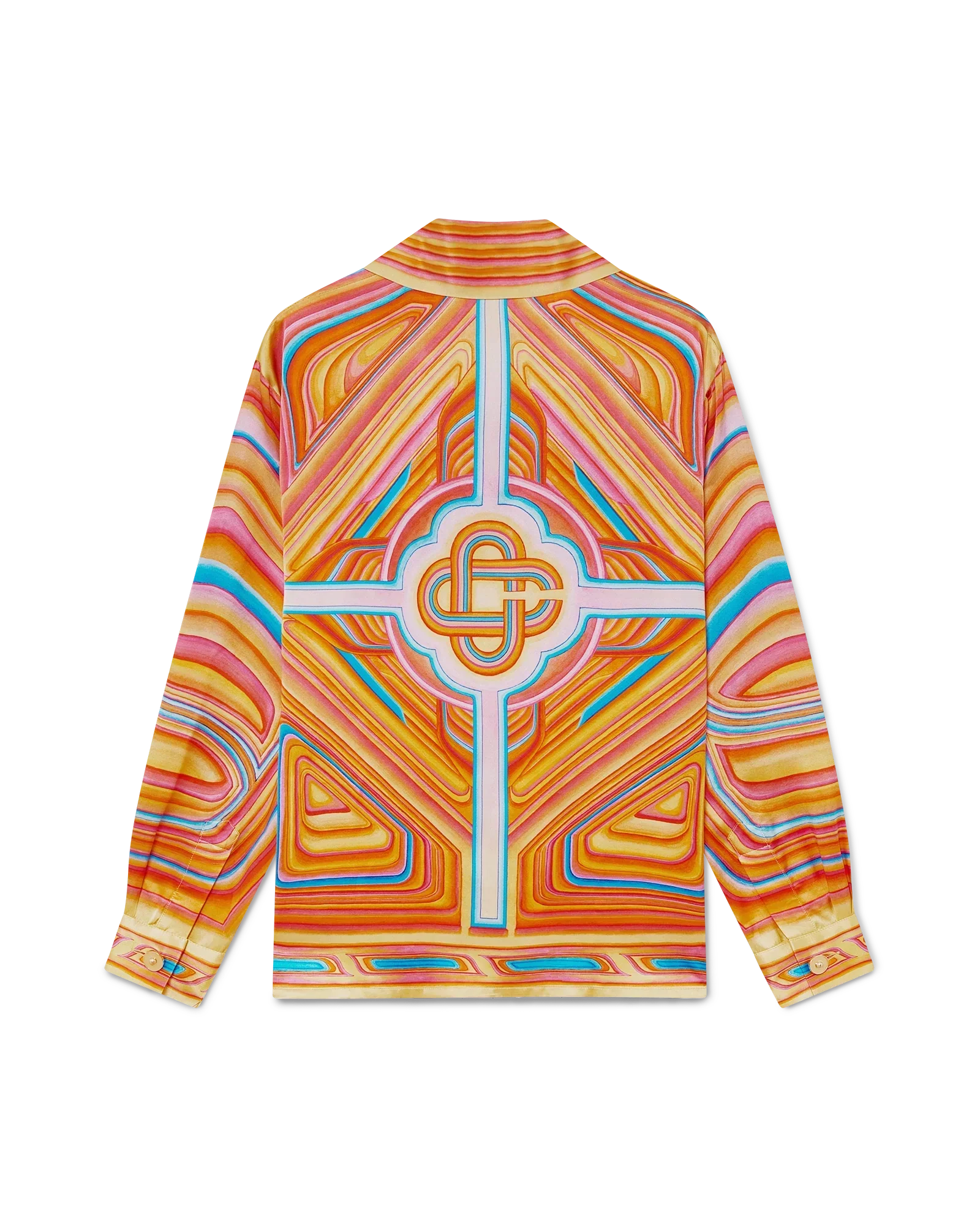 Low Rider Long Sleeve Silk Shirt | Casablanca Paris | Image 1