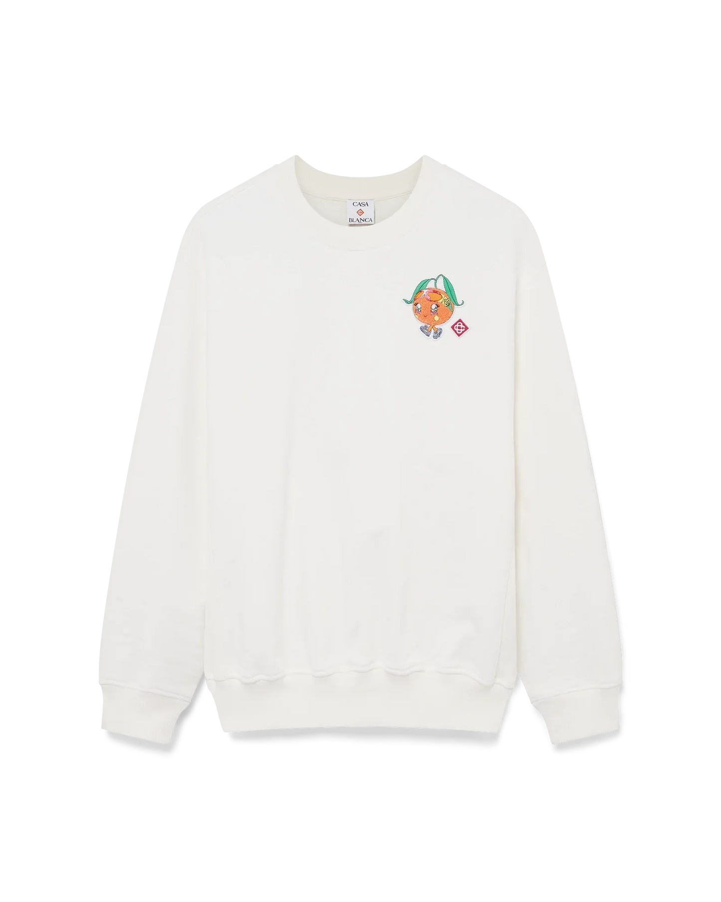 Orange Mascot Sweatshirt | Casablanca Paris | Image 1