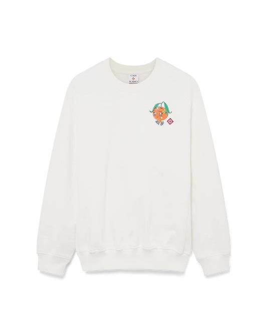 Orange Mascot Sweatshirt | Casablanca Paris | Image 1