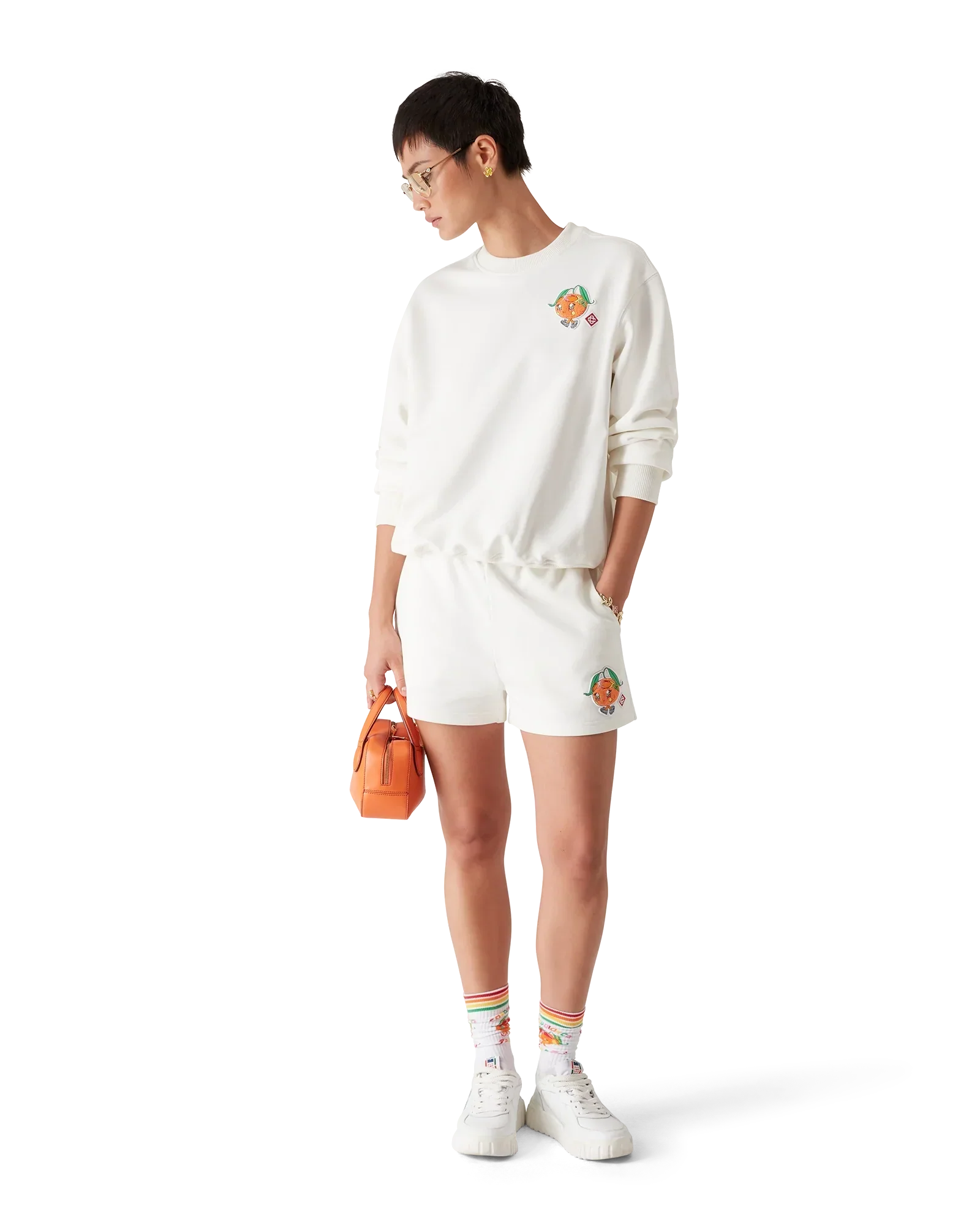 Orange Mascot Sweatshirt | Casablanca Paris | Image 2