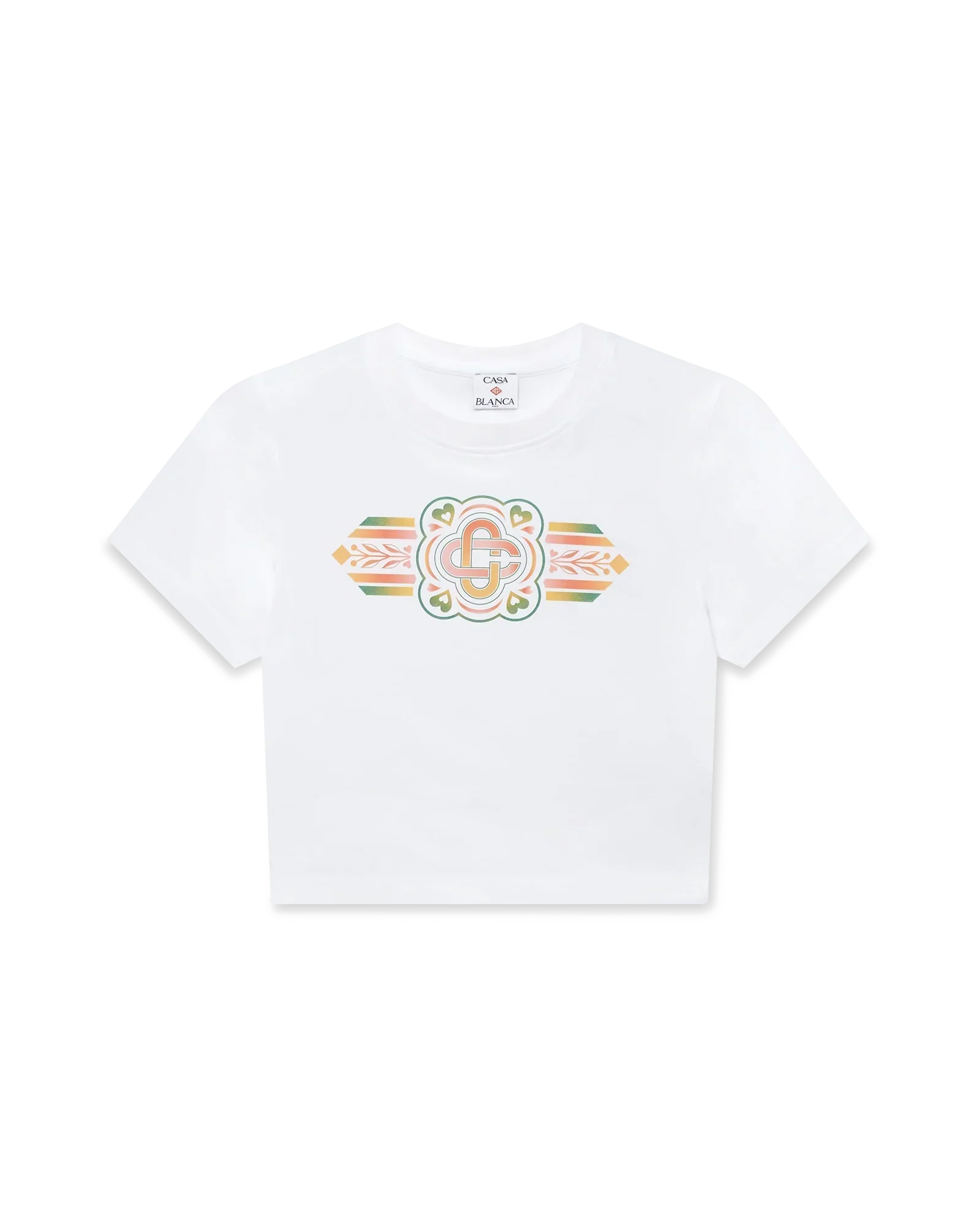 Unity Is Power Cropped Baby Short Sleeve T-Shirt | Casablanca Paris | Image 1