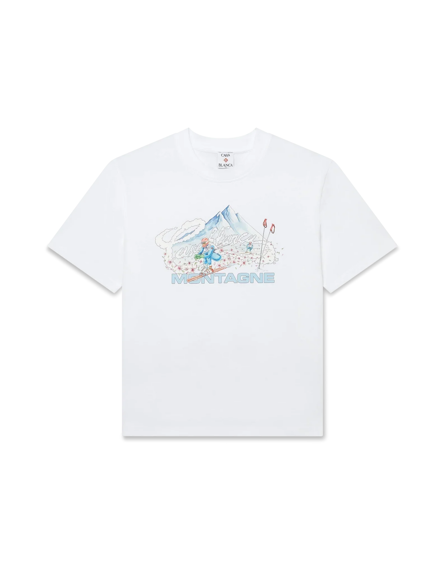 Ski Short Sleeve T-Shirt | Casablanca Paris | Image 1