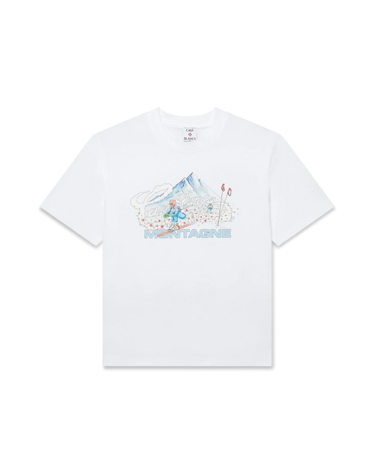 Ski Short Sleeve T-Shirt | Casablanca Paris | Image 1