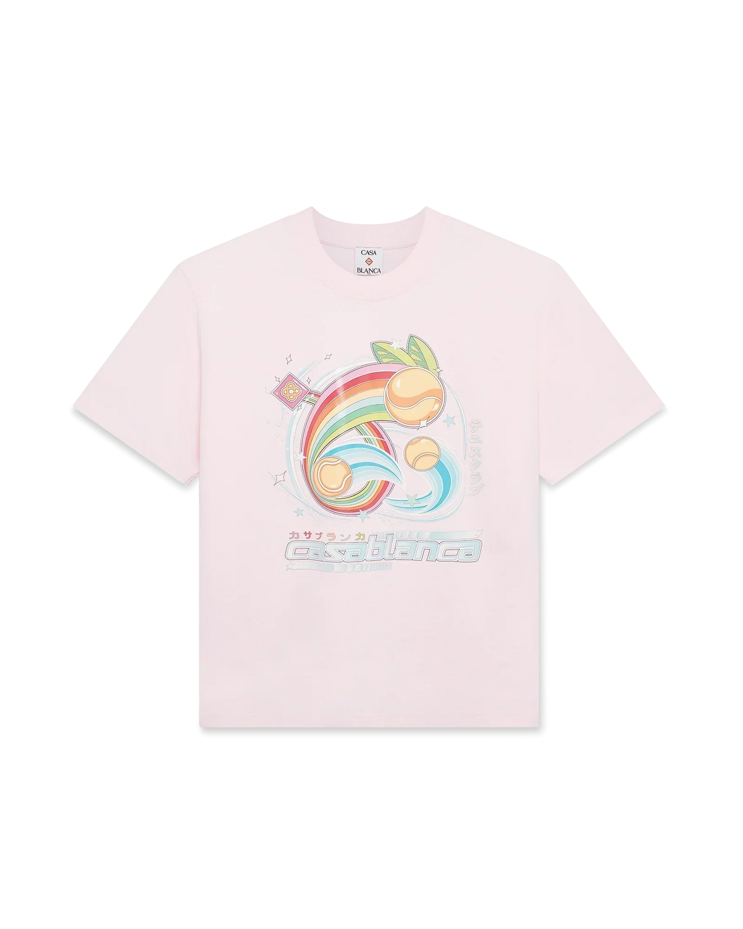 Manga Tennis Ball Short Sleeve T-Shirt | Casablanca Paris | Image 1