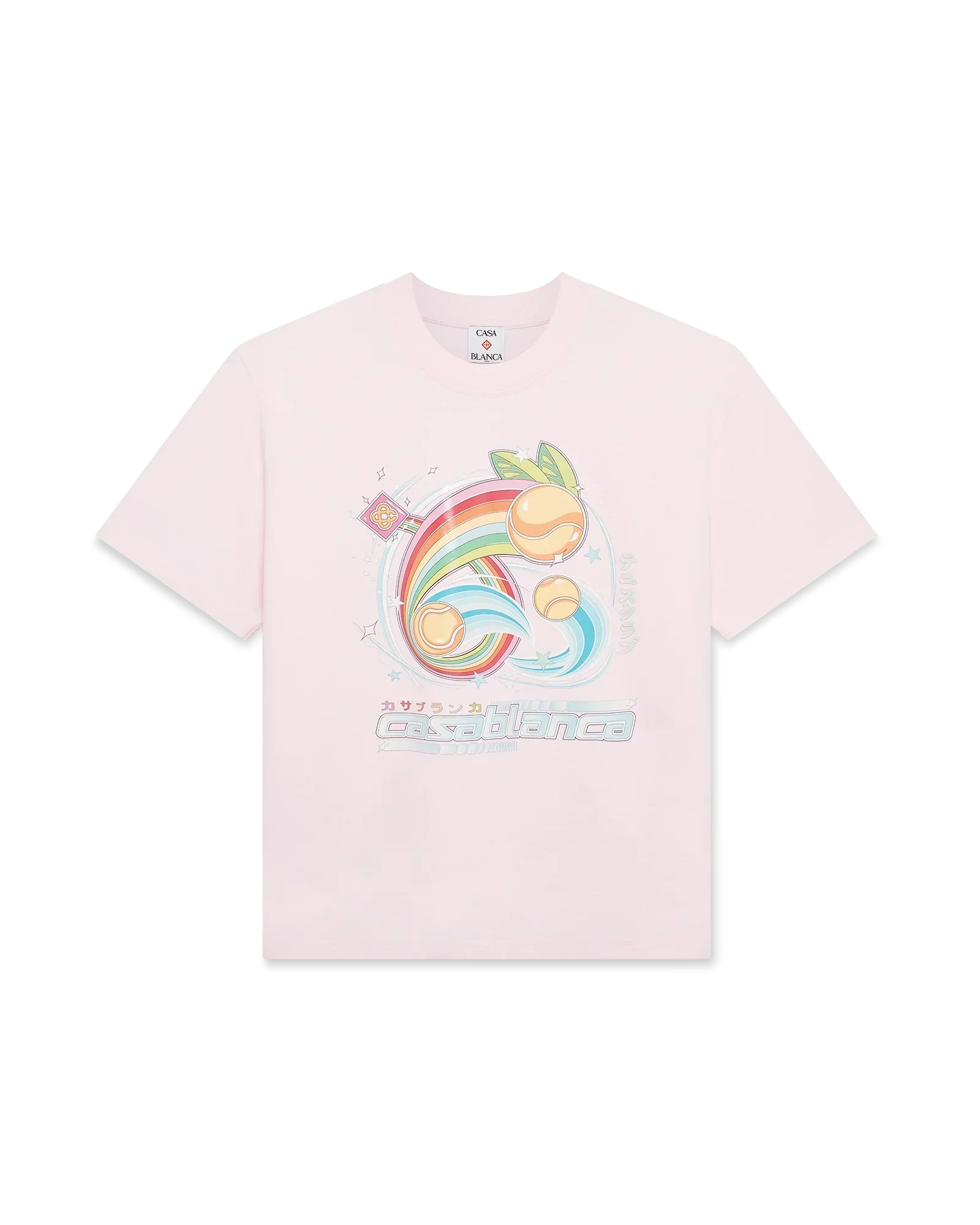 Manga Tennis Ball Short Sleeve T-Shirt | Casablanca Paris | Image 1