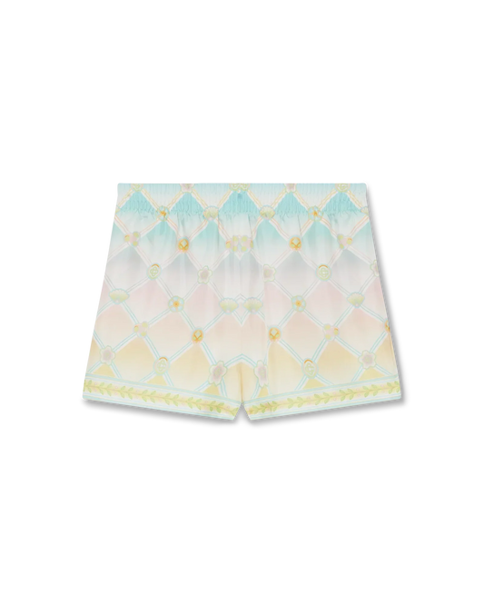 Candy Icons Silk Twill Shorts | Casablanca Paris | Image 1