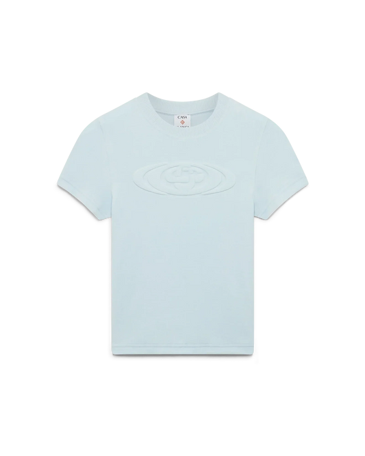 Womens Velour Short Sleeve T-Shirt | Casablanca Paris | Image 1