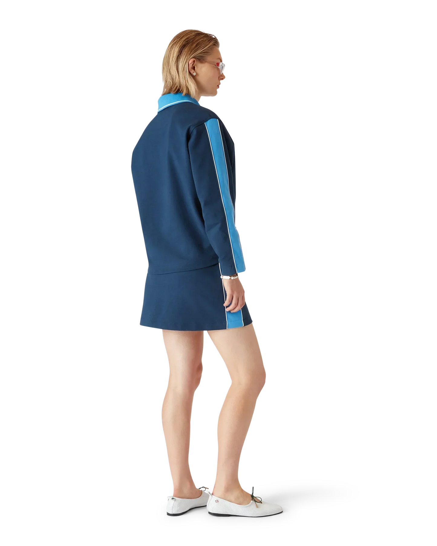 Punto Polo Collared Sweatshirt | Casablanca Paris | Image 3