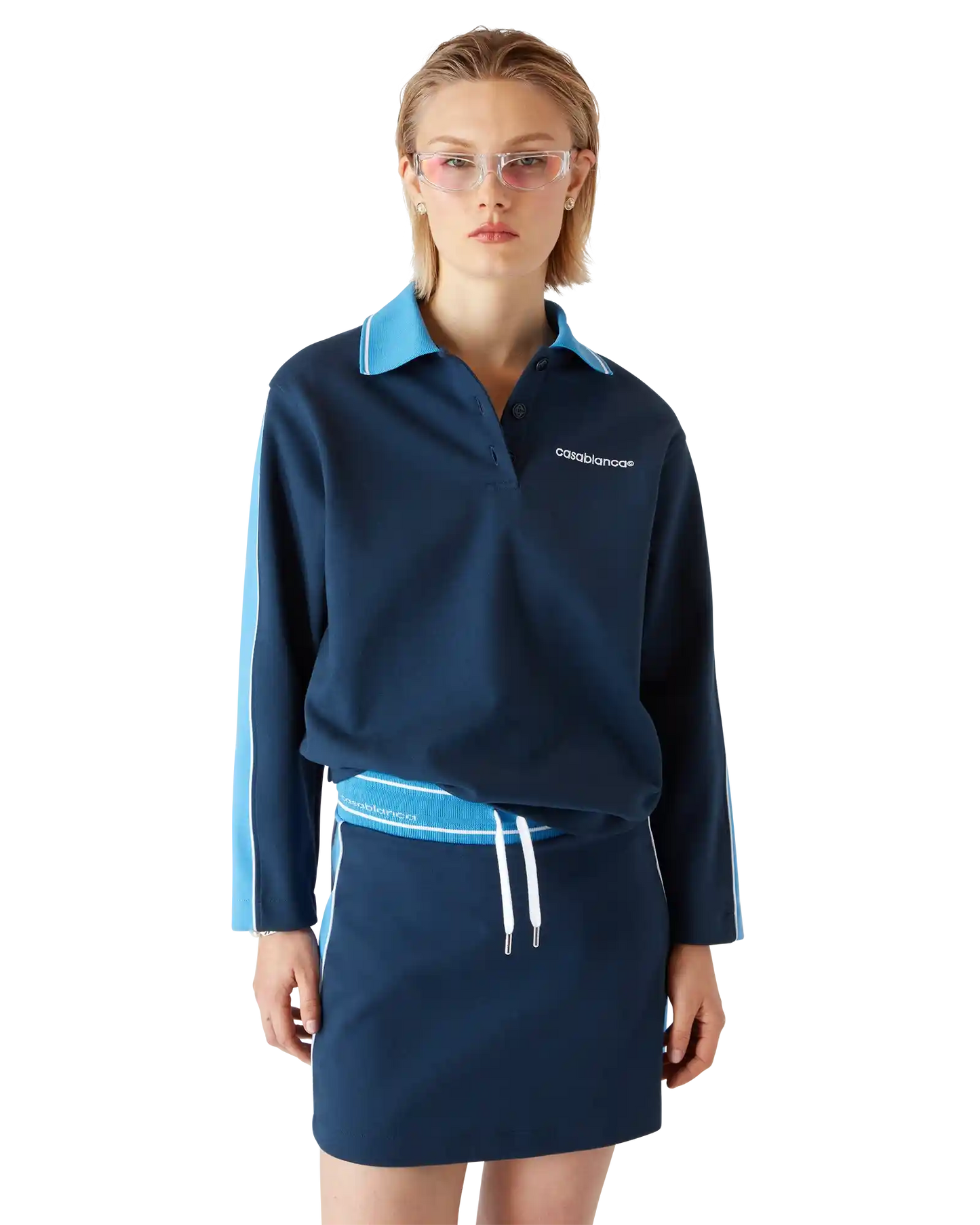 Punto Polo Collared Sweatshirt | Casablanca Paris | Image 4
