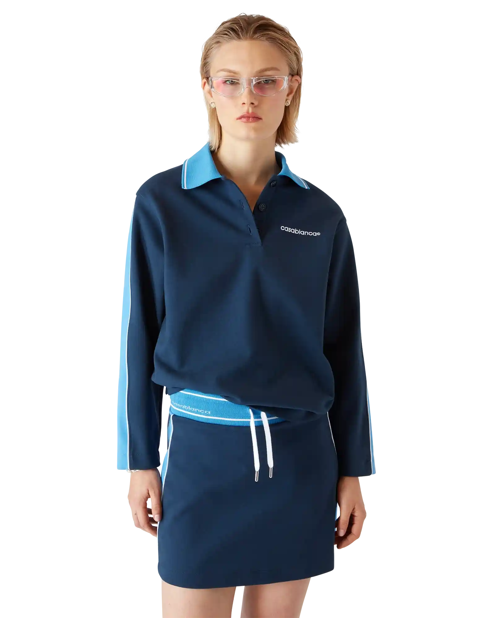 Punto Polo Collared Sweatshirt | Casablanca Paris | Image 4