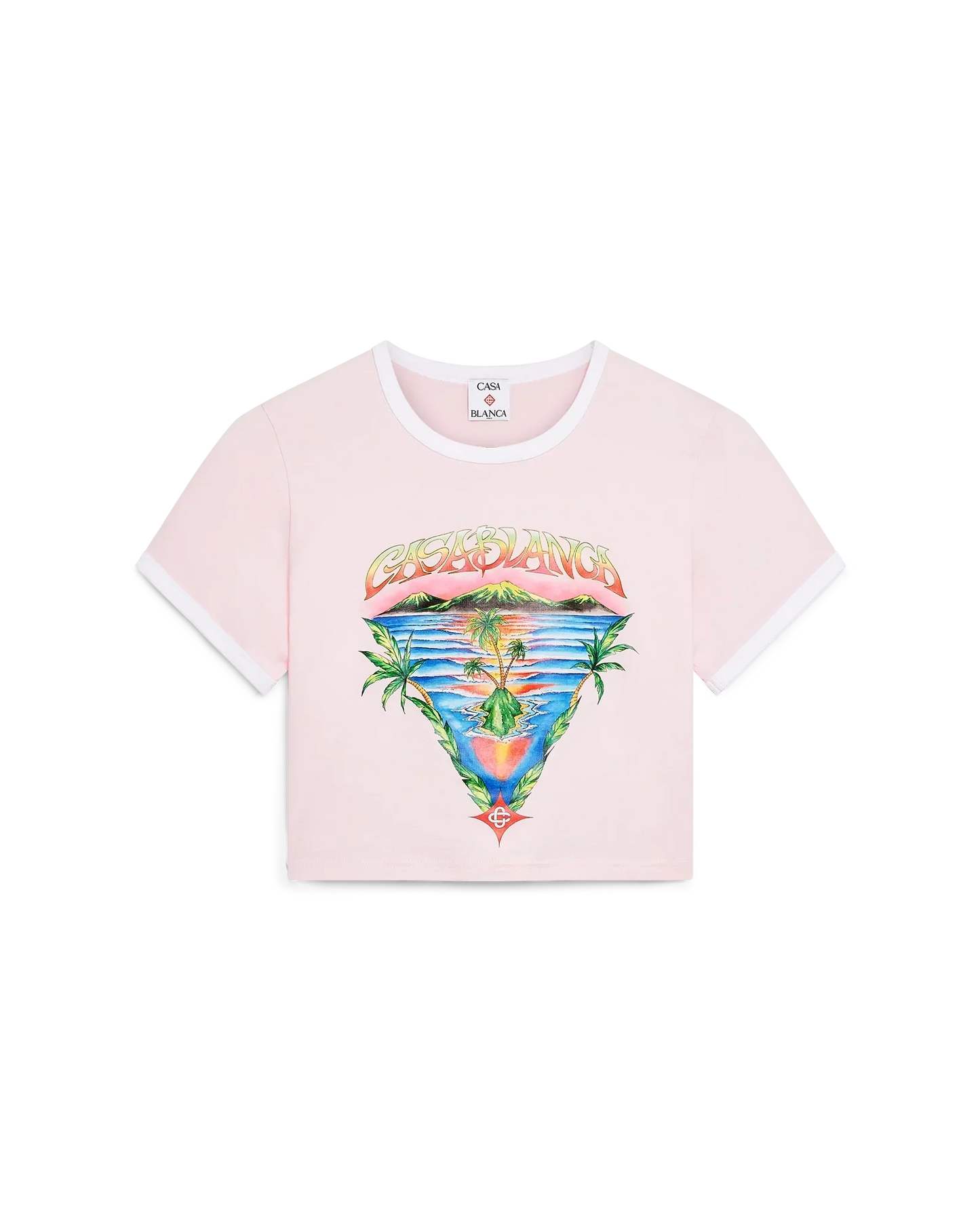 Innocence Triangle Short Sleeve T-Shirt | Casablanca Paris | Image 1