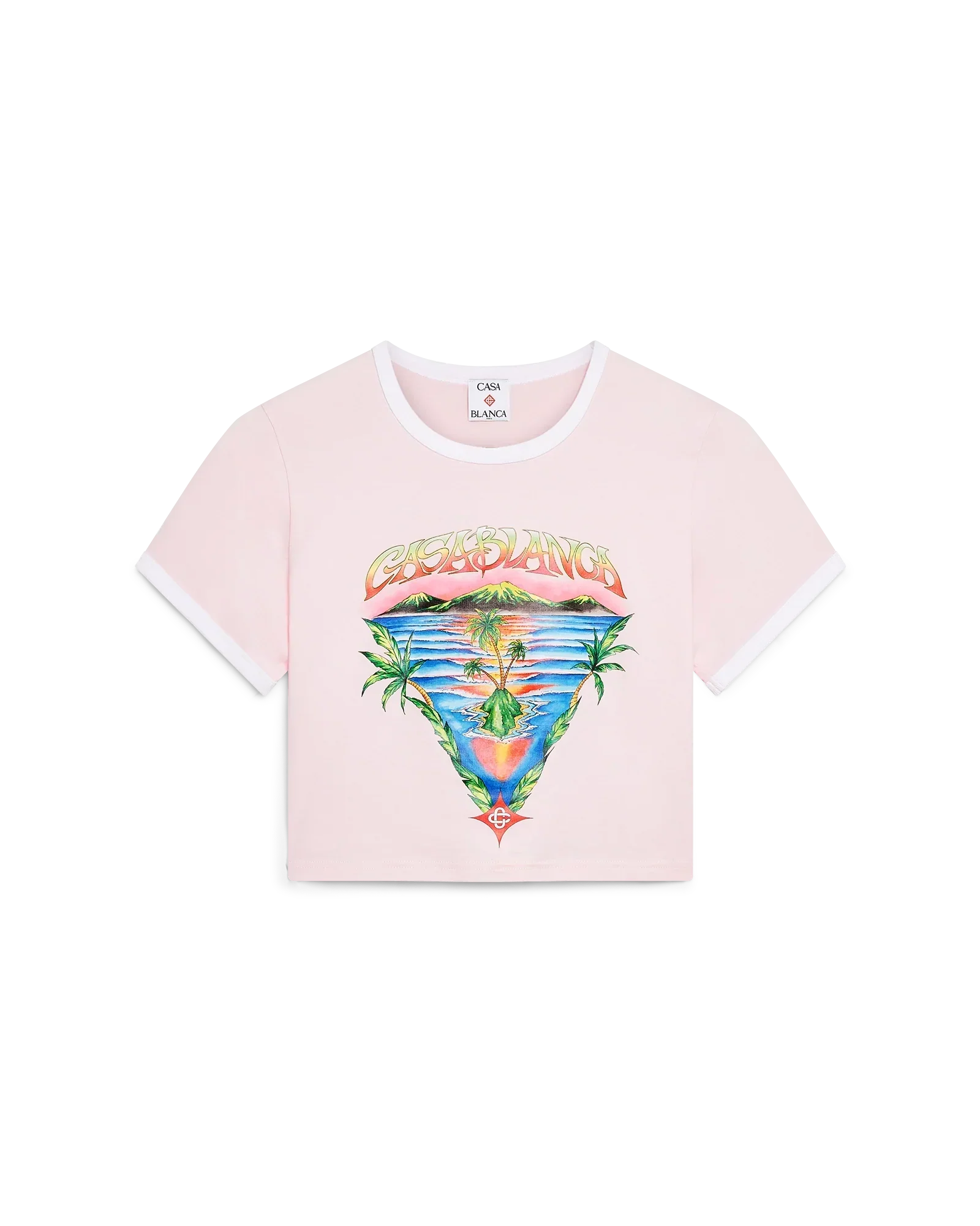 Innocence Triangle Short Sleeve T-Shirt | Casablanca Paris | Image 1