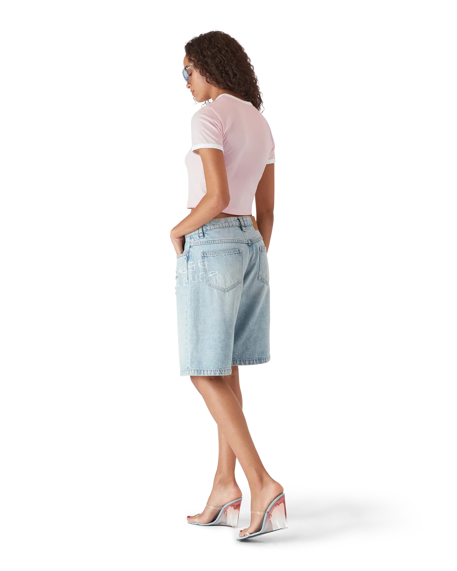 Innocence Triangle Short Sleeve T-Shirt | Casablanca Paris | Image 3
